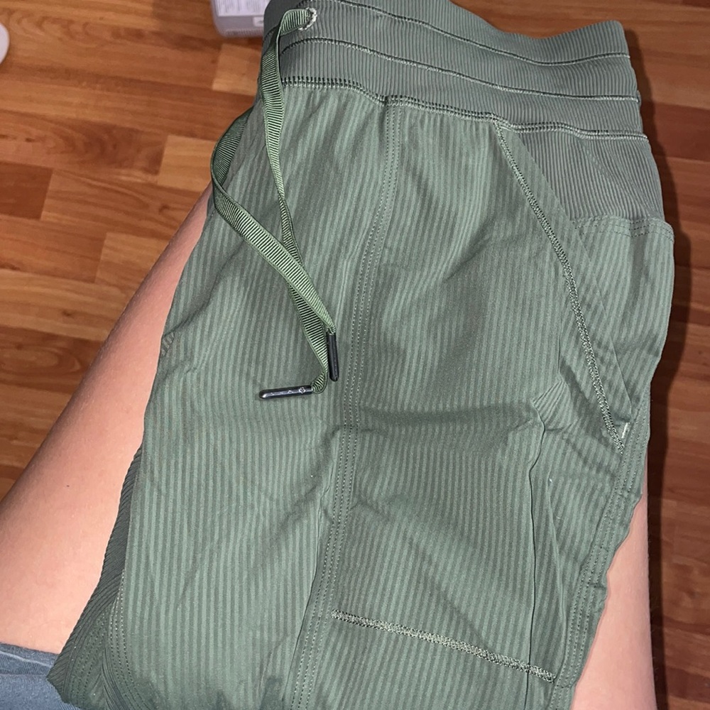 Olive green lululemon pants